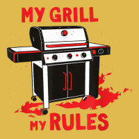 Cookout Rules Bbq Lover Graphic Novelty Grilling Tee T Shirt Dyed Cap | Artistshot