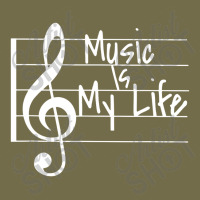 Music Is My Life Musical Note Dyed Cap | Artistshot