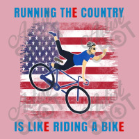 Biden Running The Country Is Like Riding A Bike Dyed Cap | Artistshot