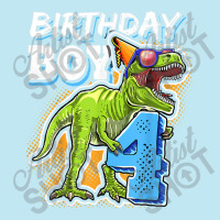 Birthday Boy 4 4th Birthday T Rex Dinosaur Party Gift Boys For Men Wom Urban Heavy T-shirt | Artistshot