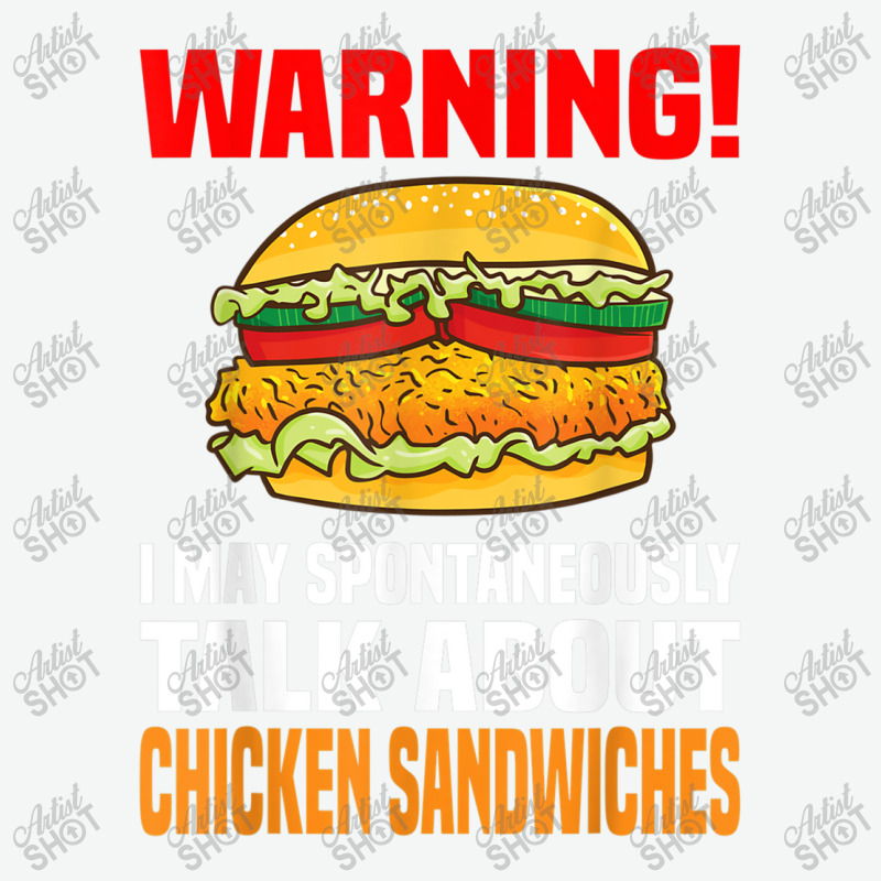 Chicken Sandwich  Funny Talk About Chicken Burgers Urban Heavy T-shirt | Artistshot