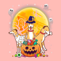 Whippets Dog Mummy Witch Moon Ghosts Happy Halloween Day 119 Urban Heavy T-shirt | Artistshot