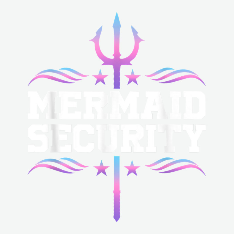 Mermaid Security Tees Mens Boys Swimmer Dad Merdad Trident T Shirt Urban Heavy T-shirt | Artistshot