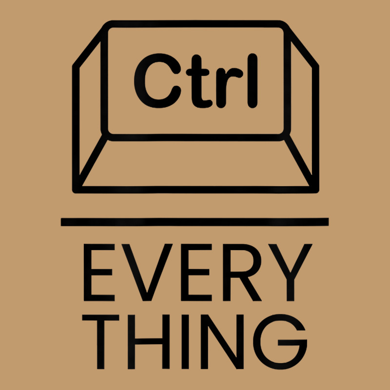 Everything Is Under Ctrl, Developer Coding Tab Programming T Shirt ...