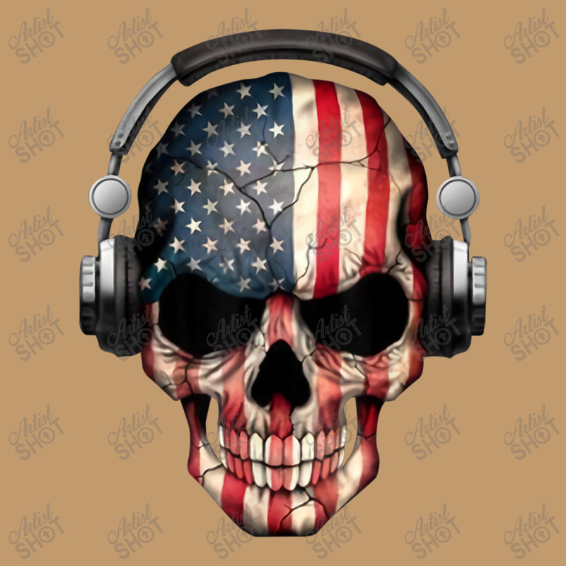 Skull Headphone Music Usa Flag 4th Of July Boys Kids Gamer Men Women Urban Pullover Hoodie by FrederickDesign | Artistshot