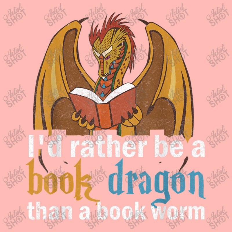 I'd Rather Be A Book Dragon Than A Book Worm Retro Urban Pullover Hoodie by HailieDesign | Artistshot