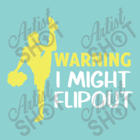 Funny Cheerleader Warning I Might Flip Out Dancing Squad Leatherette Tumbler | Artistshot