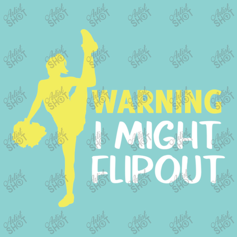 Funny Cheerleader Warning I Might Flip Out Dancing Squad Leatherette Tumbler | Artistshot