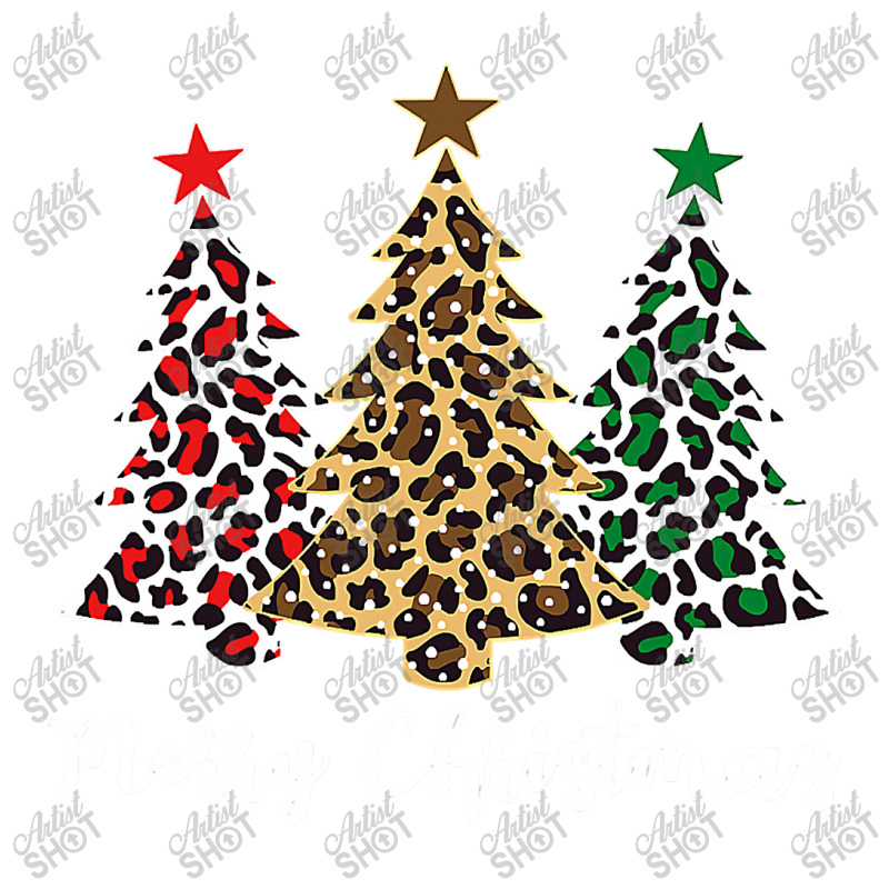 Funny Christmas Tree Leopard Cheetah Print Merry Christmas T Shirt Bomber Jacket by Denise_Riemenschneider | Artistshot