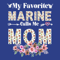 Womens Womens My Favorite Marine Calls Me Mom Shirt Marine Military Pr Beanie | Artistshot