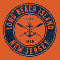 Long Beach Island New Jersey Nj Vintage Boat Anchor & Oars Raglan Base Beanie | Artistshot