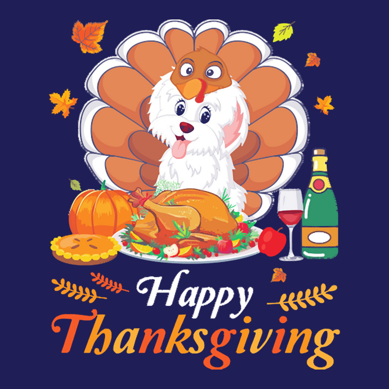 Havanese Dog Thanksgiving Christmas Day T  Shirt Havanese Turkey Costu Beanie | Artistshot