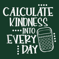 Calculate Kindness Into Everyday Proud Math Teacher Job T Shirt Visor Hat | Artistshot