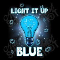 Light It Up Blue Autism I Wear Blue For Awareness Visor Hat | Artistshot