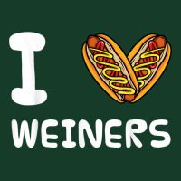 I Love Weiners Hotdogs Frankfurter Wiener Frank Sausage Bun T Shirt Visor Hat | Artistshot