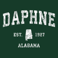 Daphne Alabama Al Vintage Athletic Sports Design T Shirt Visor Hat | Artistshot