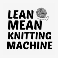 Lean Mean Knitting Machine Ladies Fitted T-shirt | Artistshot