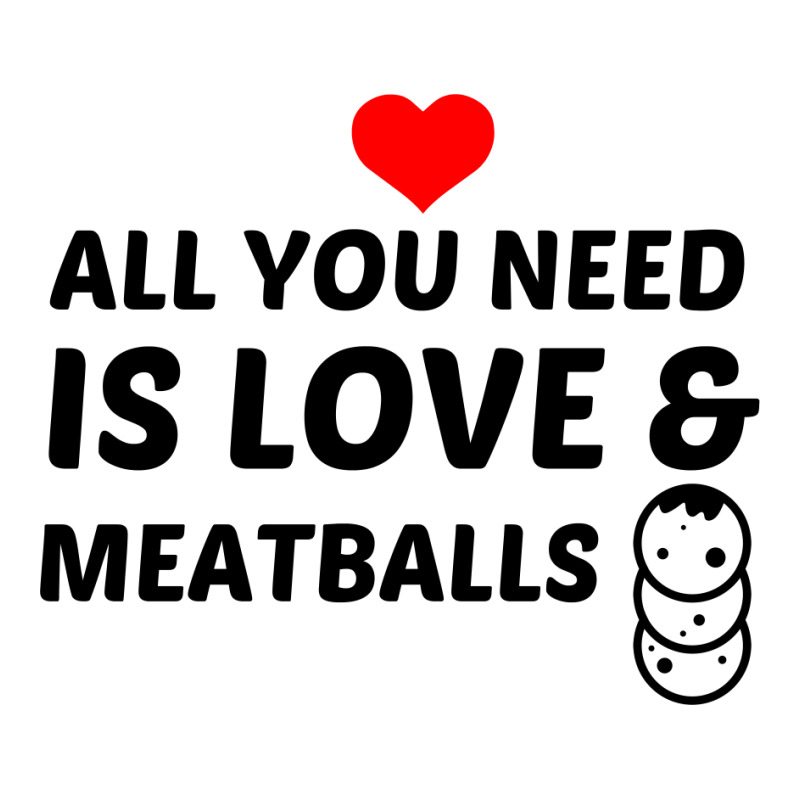 Meatballs And Love Baby Bodysuit by Perfect Designers | Artistshot