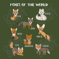 Foxes Of The World Funny Fox Animals Educational Sun Shade Cap | Artistshot