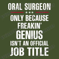 Gift For Freakin' Genius Oral Surgeon Sun Shade Cap | Artistshot