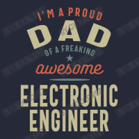 Proud Dad Of An Awesome Electronic Engineer Mesh Back Trucker Hat | Artistshot