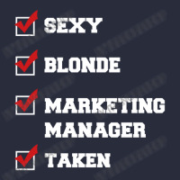 Sexy, Blonde, Marketing Manager, Taken Mesh Back Trucker Hat | Artistshot