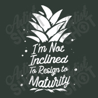 I'm Not Inclined To Resign To Maturity Mesh Back Trucker Hat | Artistshot