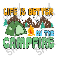 Life Is Better By The Campfire Debie Paper Bag - 10 X 5 X 13 | Artistshot