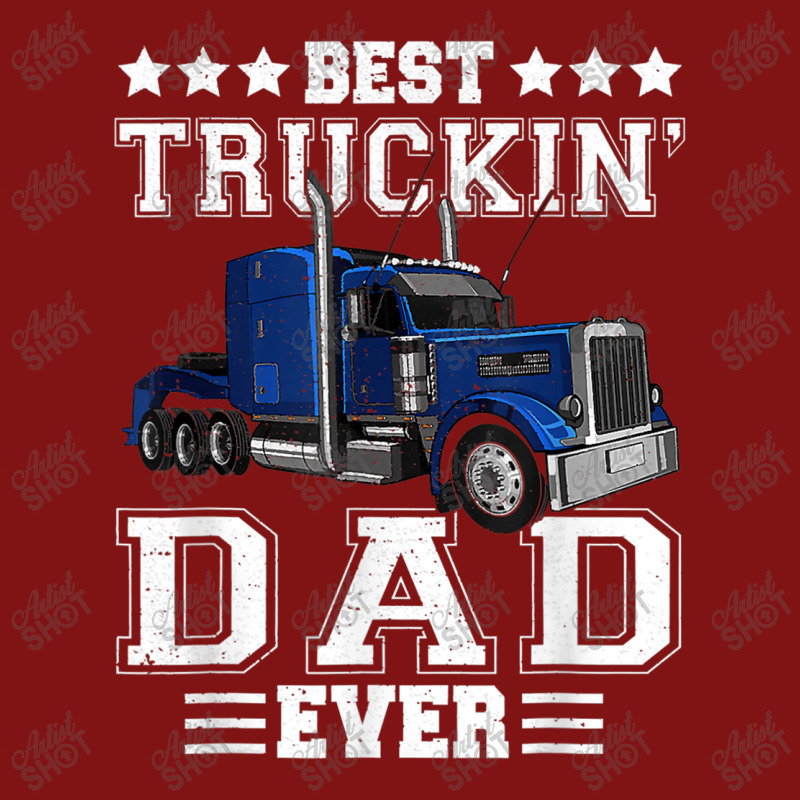 Trucker Best Truckin Dad Ever Big Rig Trucker Father's Day  108 Snapback Trucker Cap by urethrapricey | Artistshot