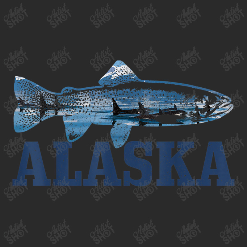 Fishing Alaska Trout Salmon Fly Fishing Fish Orca Whale Nature 598 Foam Trucker Hat | Artistshot