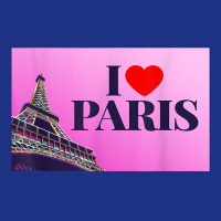 I Love Paris, Lovely Paris France Eiffel Tower Illustration T Shirt Foam Trucker Hat | Artistshot