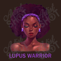 Womens Afro African American Black Woman Lupus Warrior Foam Trucker Hat | Artistshot