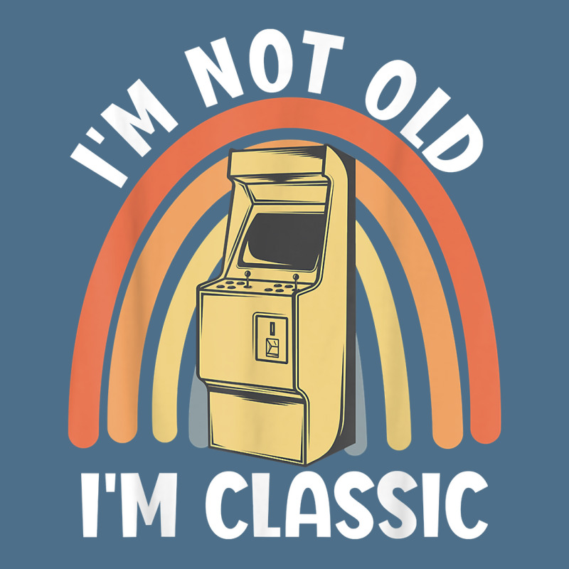 I'm Not Old I'm Classic   Nostalgic Arcade Games Console T Shirt Dyed Cap by vazwttopperve | Artistshot