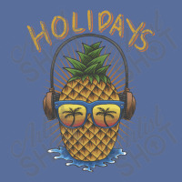 Pineapple Headphone Illustration Dyed Cap | Artistshot