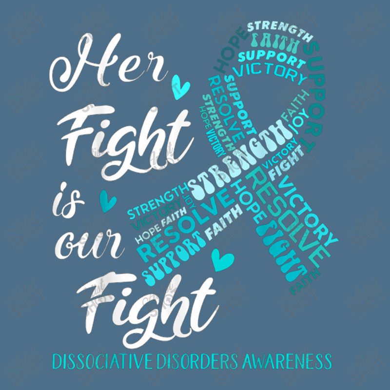 Dissociative Disorders Awareness Her Fight Is Our Fight Dyed Cap | Artistshot