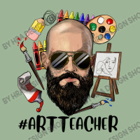 Bald Bearded Man Art Teacher Urban Heavy T-shirt | Artistshot