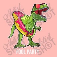 Pool Party T Rex Dinosaur Doughnut Float  T Rex Gift Mens Womens Urban Heavy T-shirt | Artistshot