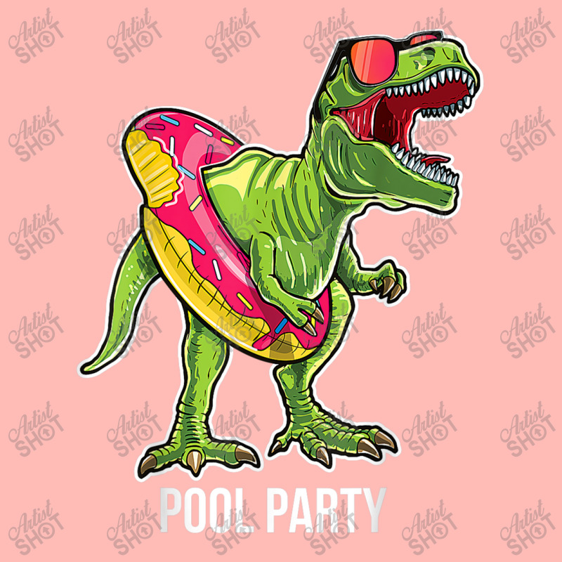 Pool Party T Rex Dinosaur Doughnut Float  T Rex Gift Mens Womens Urban Heavy T-shirt | Artistshot