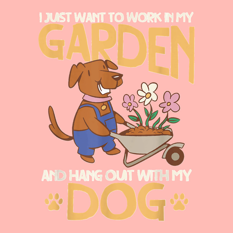 I Just Want To Work In My Garden And Hang Out With My Dog Urban Heavy T-shirt by LeonelSalas | Artistshot