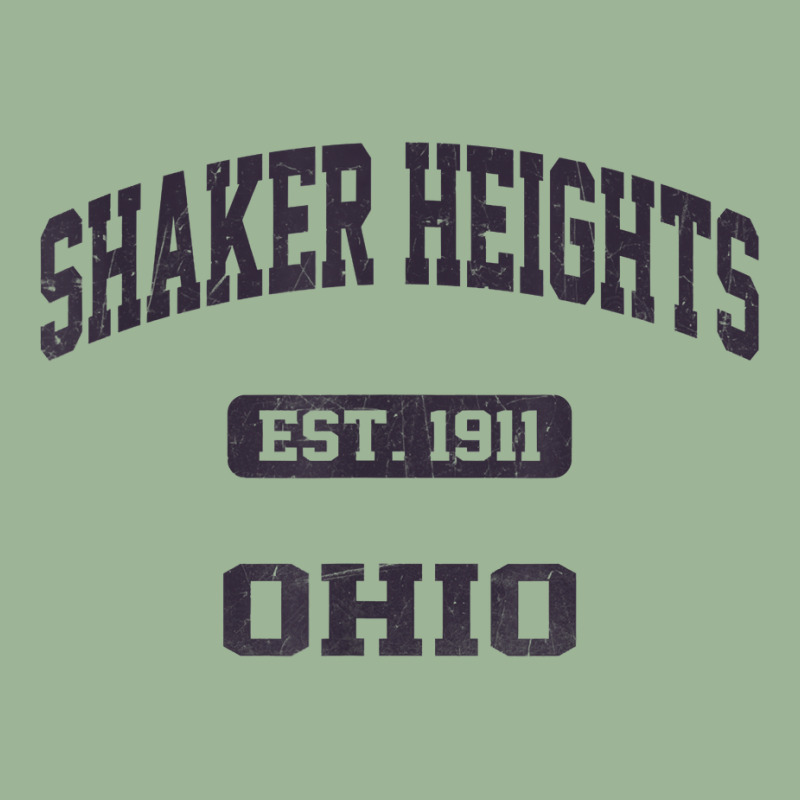 Shaker Heights Ohio Oh Vintage State Athletic Style T Shirt Urban Heavy T-shirt by pickengtwrentv | Artistshot