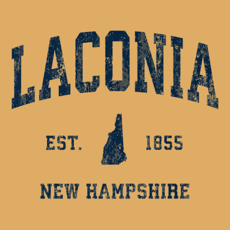 Laconia New Hampshire Nh Vintage Athletic Navy Sports Design Premium T Urban Heavy T-shirt | Artistshot