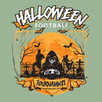 Football Halloween Halloween Football 106 Pumpkin Urban Heavy T-shirt | Artistshot