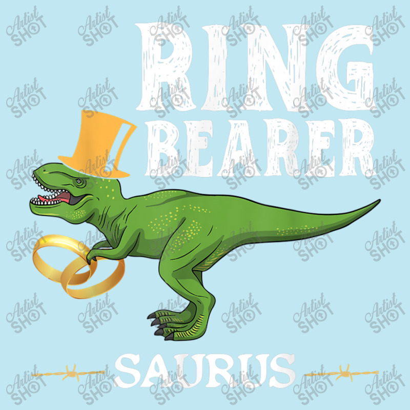 Trex Dinosaur Wedding Party - Ring Bearer Saurus Funny Men Urban Heavy T-shirt | Artistshot