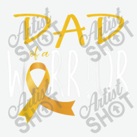 Childhood Cancer Awareness Dad Of A Warrior Urban Pullover Hoodie | Artistshot