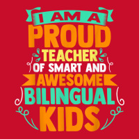 Proud School Teacher Bilingual Kids T Shirt Visor Hat | Artistshot