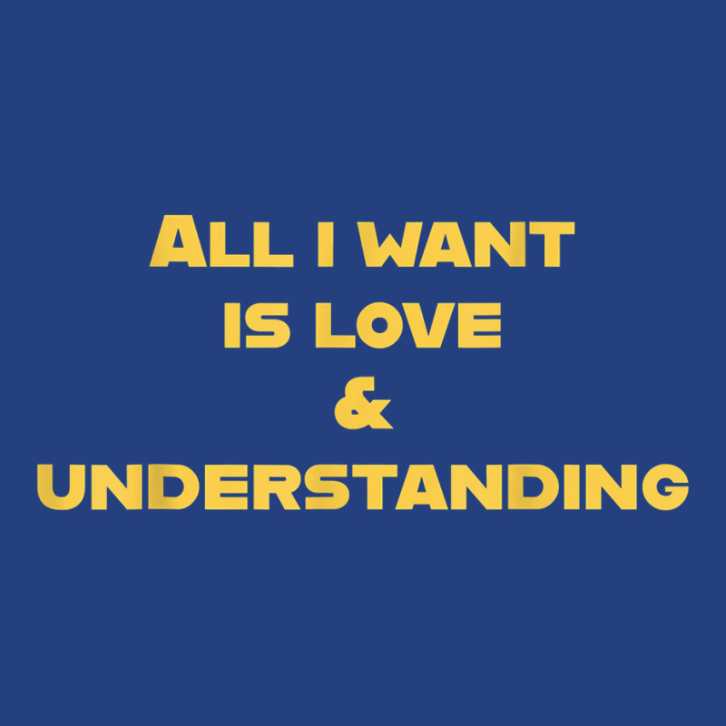 All I Want Is Love & Understanding T Shirt Visor hat by cucciailleveretcq | Artistshot