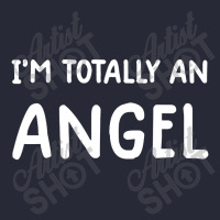 Im Totally An Angel Novelty Funny Halloween Christmas Pom Pom Beanie | Artistshot