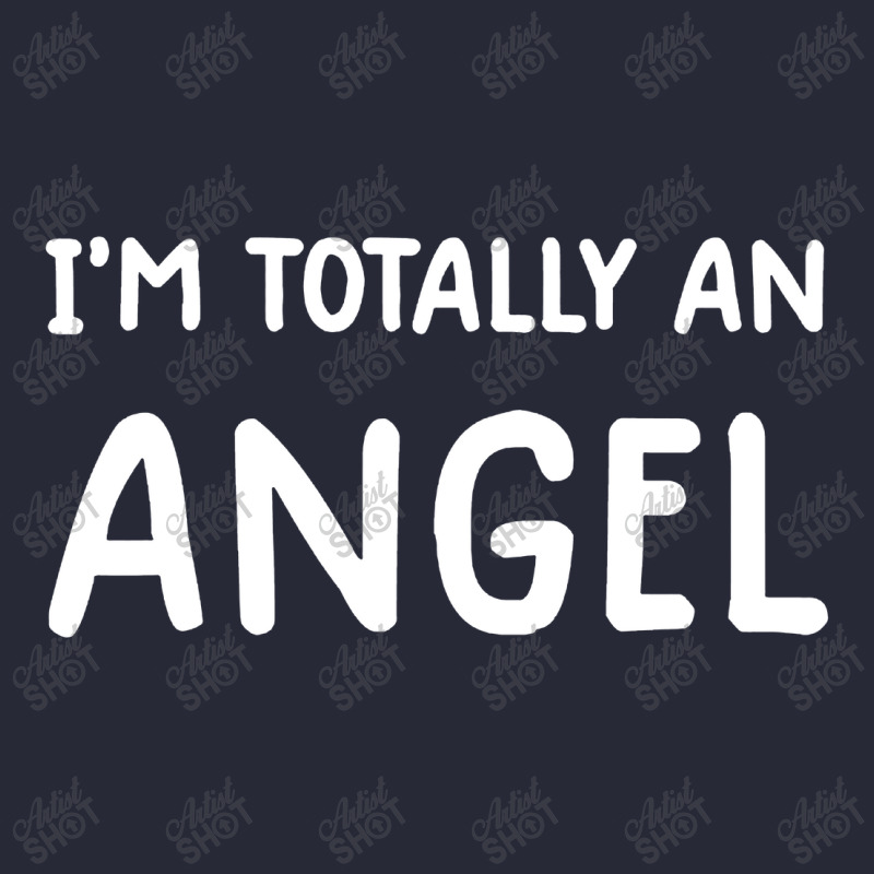 Im Totally An Angel Novelty Funny Halloween Christmas Pom Pom Beanie by WuzzTees | Artistshot