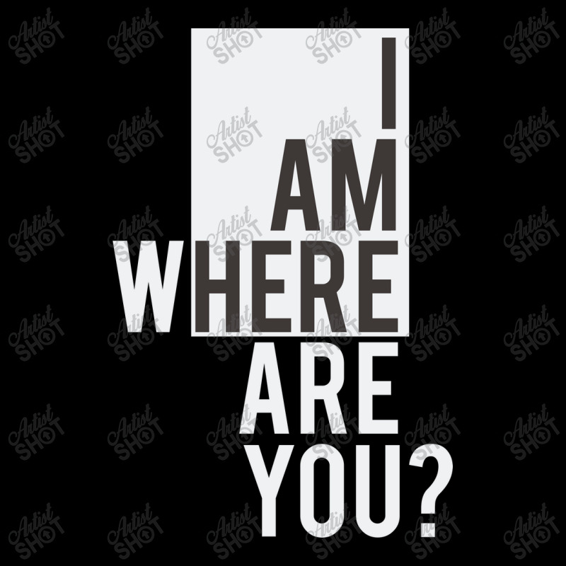 I Am  Where Are You Pom Pom Beanie | Artistshot