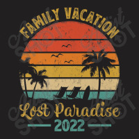 Family Vacation 2022 Palm Tree Vintage Lost Paradise Beach Premium T-shirt | Artistshot